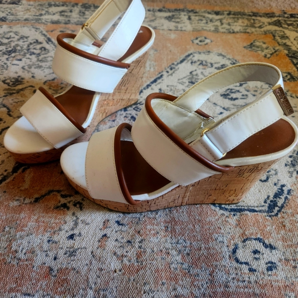 Tommy Hilfiger cork heels